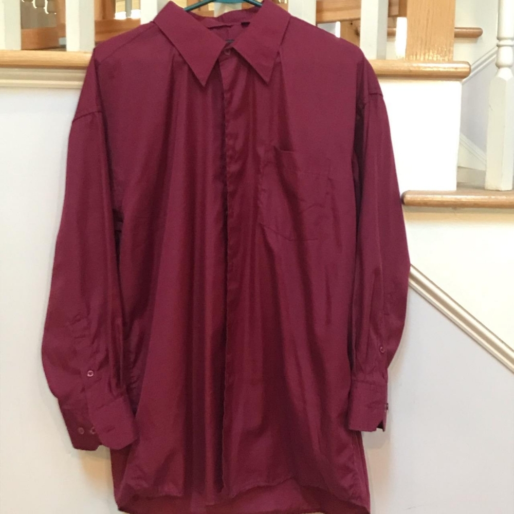 Red Dress Shirt